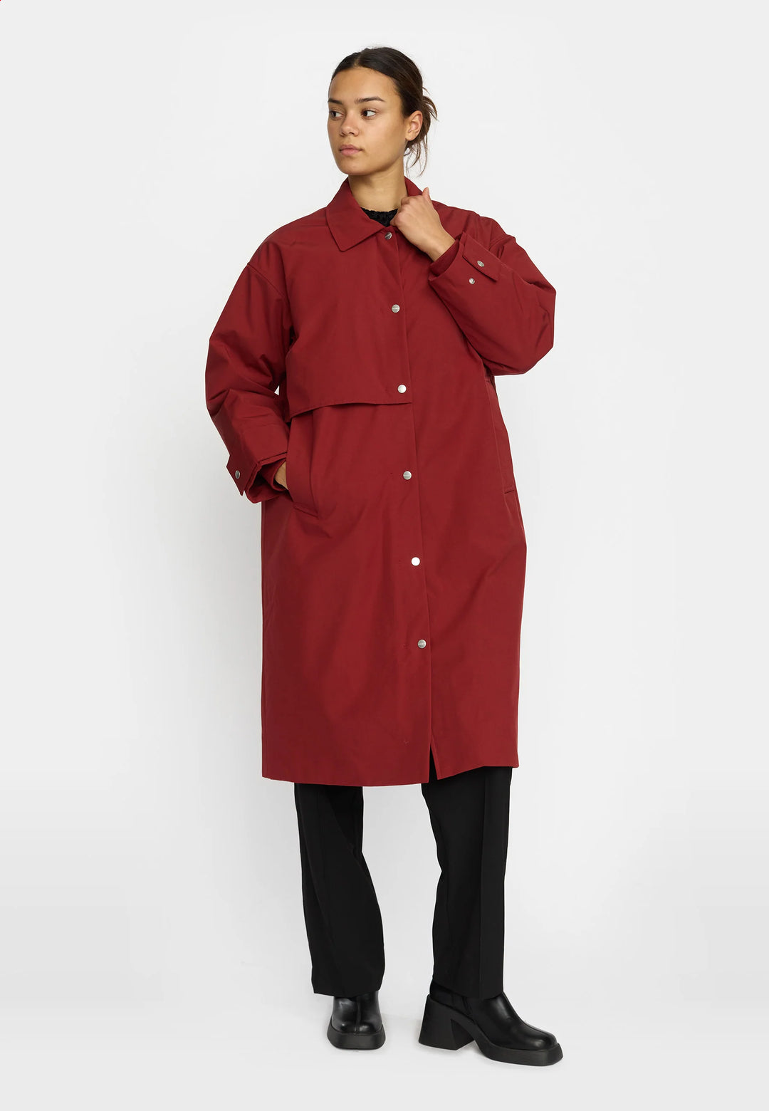 Selfhood - Trench coat - Red