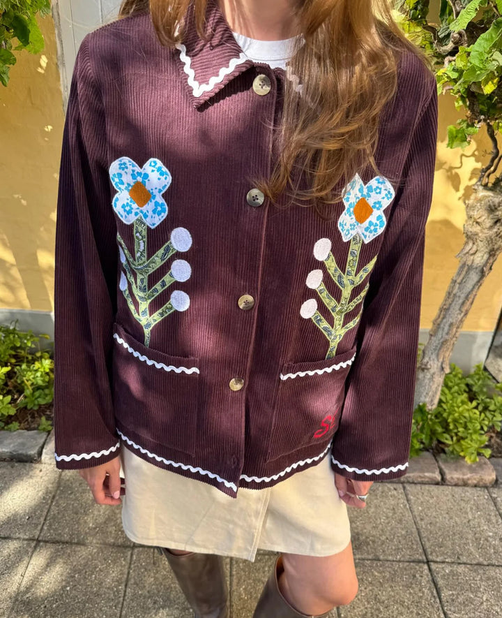 Sissel Edelbo - Twiggy Jakke - Eggplant