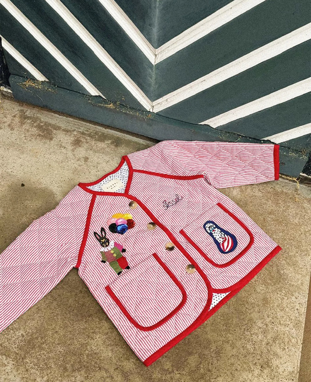 Sissel Edelbo - Vega Mini Jacket - Candy Stripes