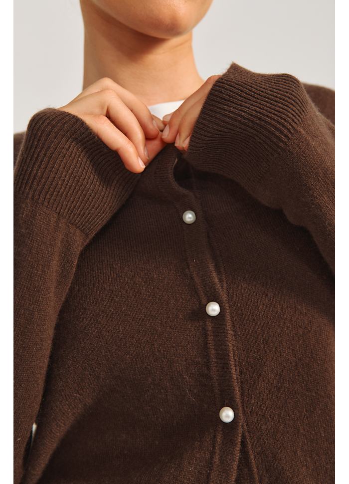 Otay - Victoria Cardigan -Espresso