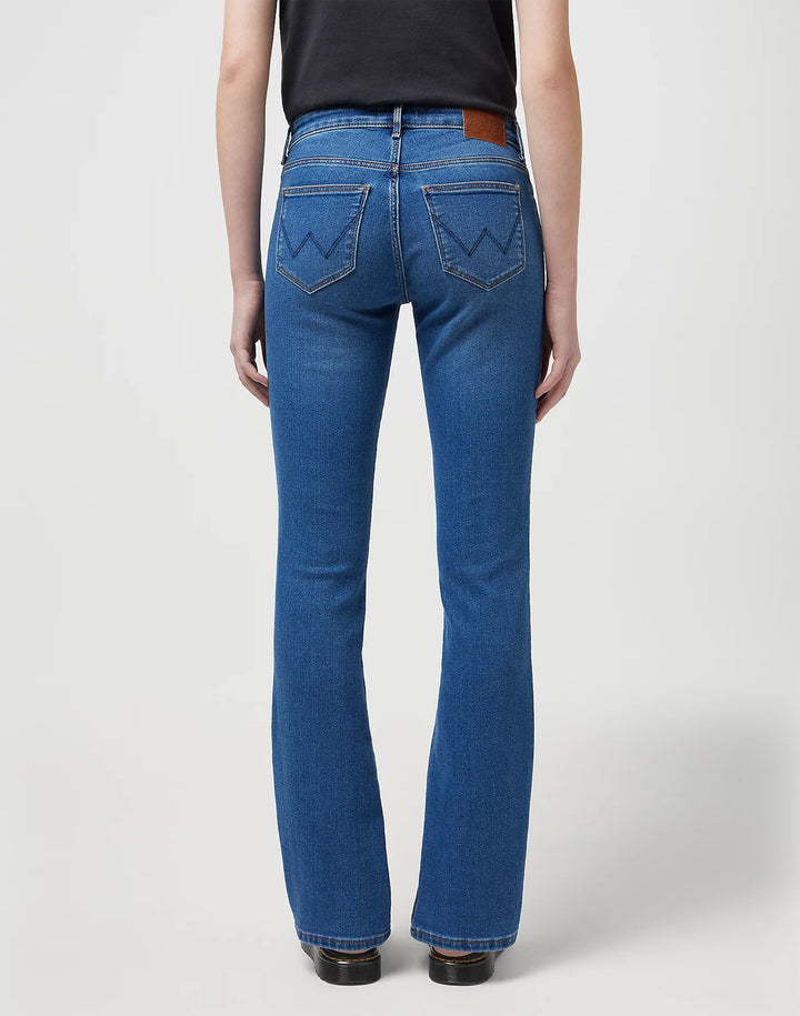 Wrangler - Bootcut Jeans - Camellia