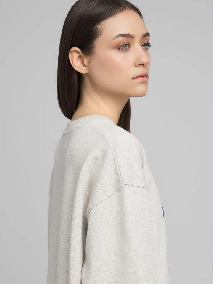Replay - Sweatshirt Kjole - Light Grey