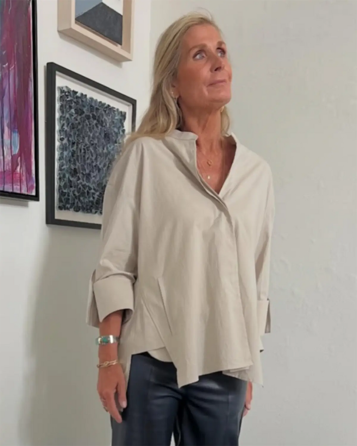 Wow - Luna Shirt - The Good Luck Club - Silver Grey