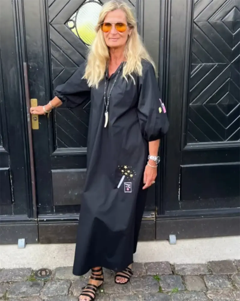 Wow - Oyster Dress - Black