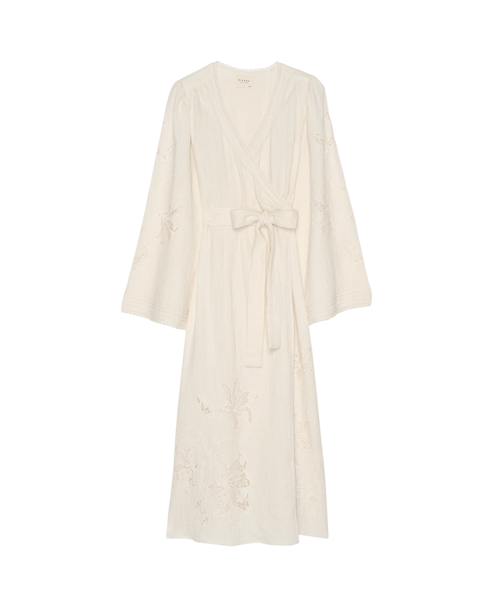 Sissel Edelbo - Winfrey Wrap Dress - Off White - Onesize