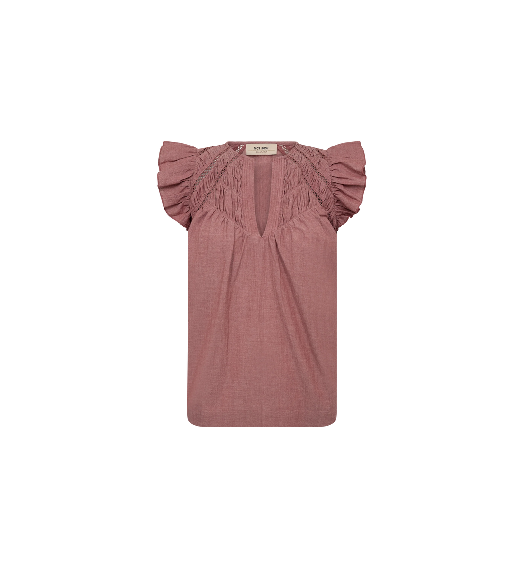 Mos Mosh - Woda Izha Bluse - Cowhide