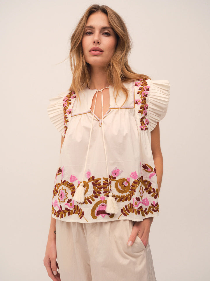 Gossia - Zarina Bluse - Off-White