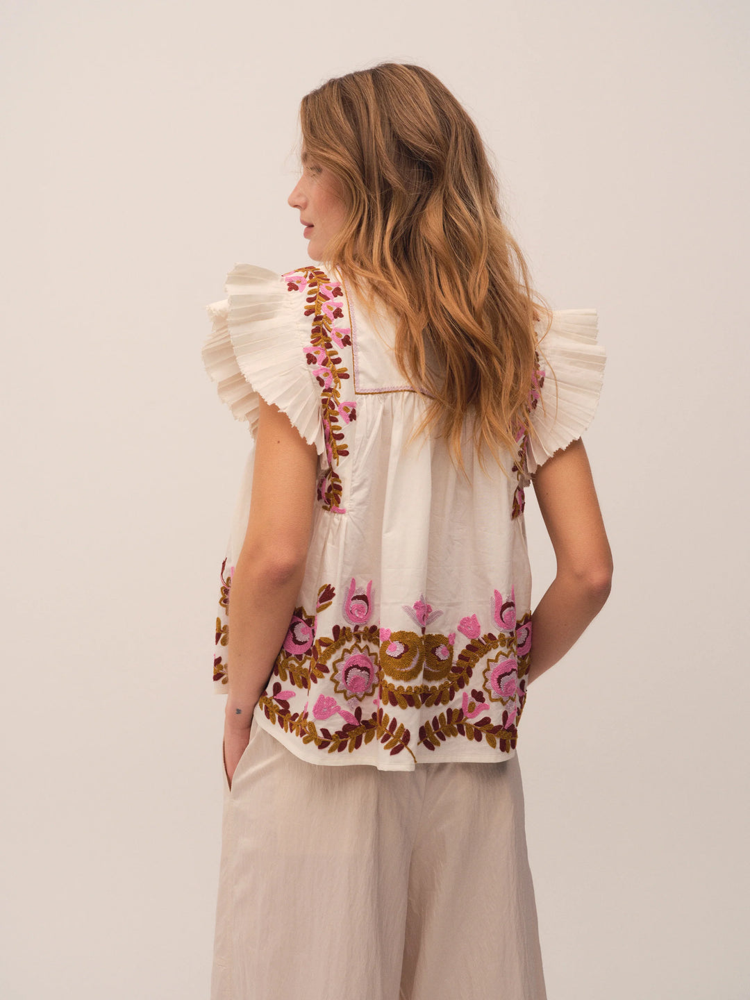 Gossia - Zarina Bluse - Off-White