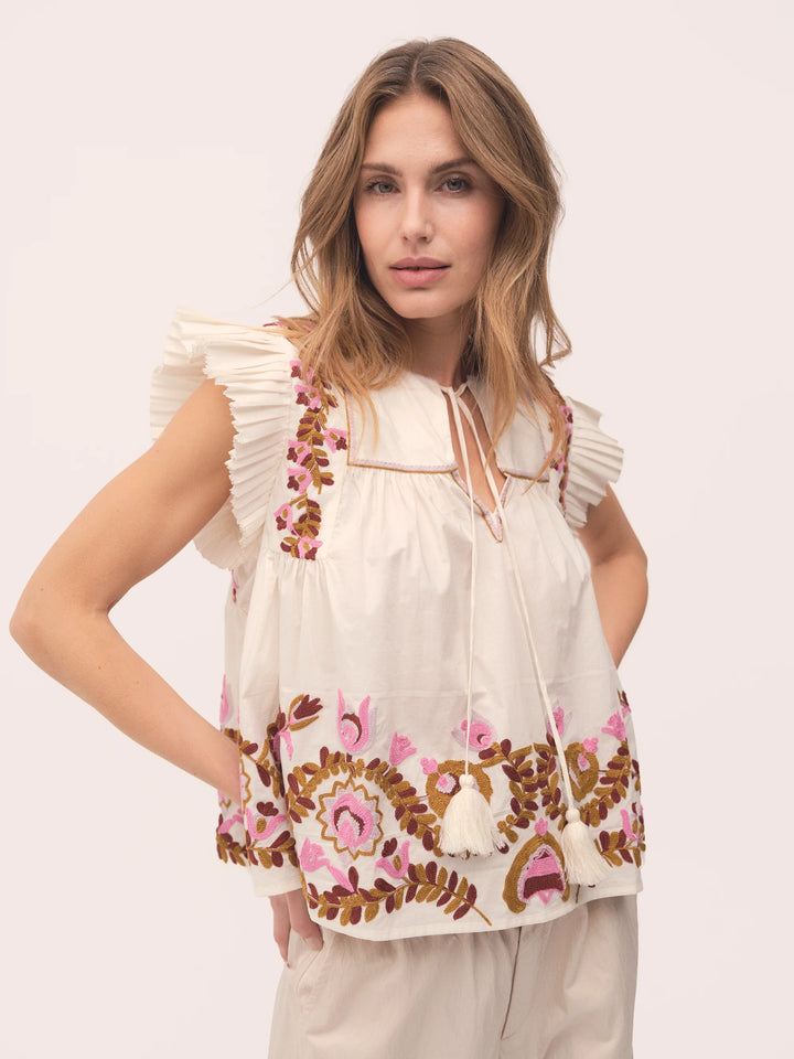 Gossia - Zarina Bluse - Off-White