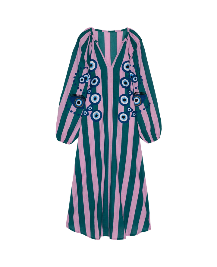 Sissel Edelbo - Zippy Kjole - Petrol Green - Onesize