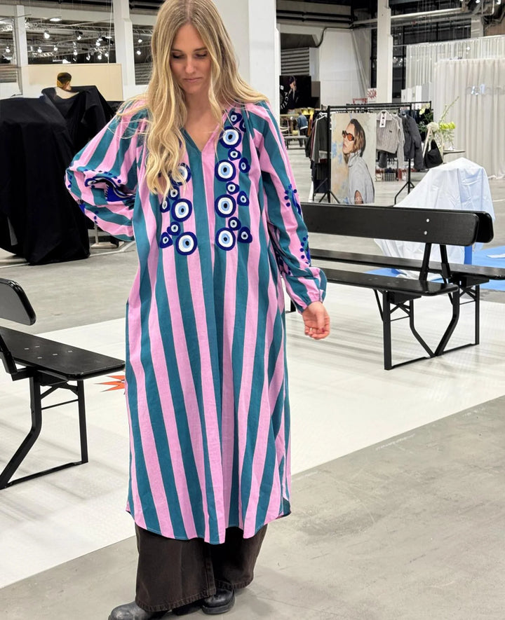 Sissel Edelbo - Zippy Kjole - Petrol Green - Onesize