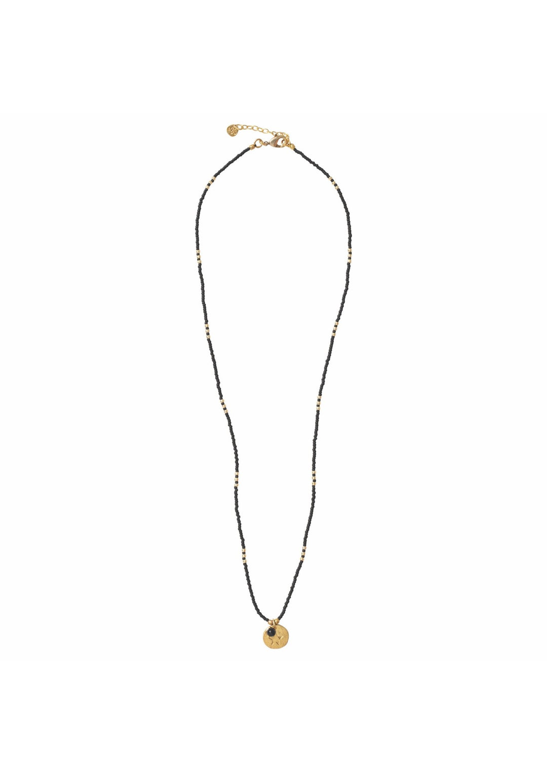 A Beautiful Story - Timeless Halskæde - Black Onyx Guld - Onesize