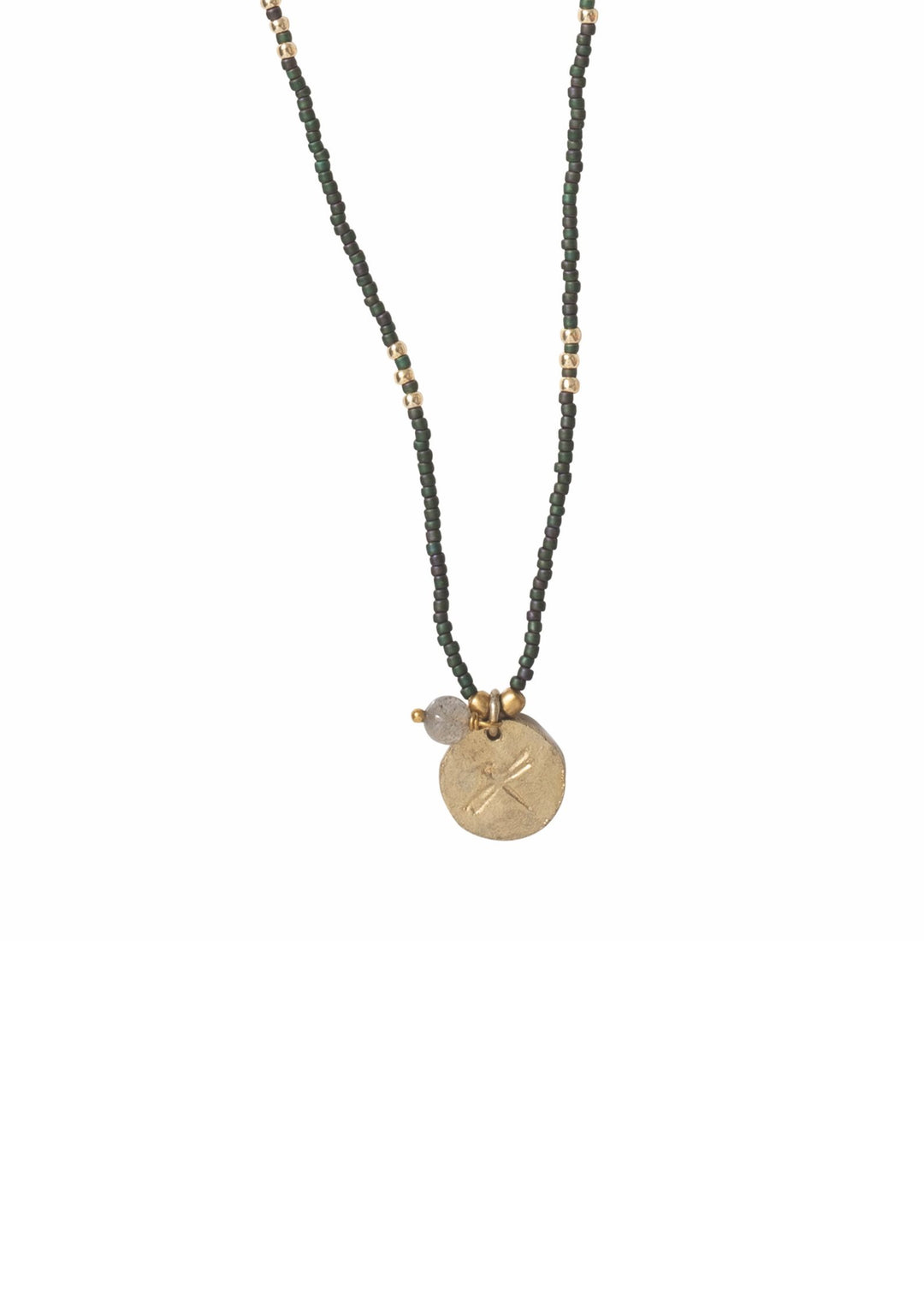 A Beautiful Story - Timeless Halskæde - Labradorite Guld - Onesize