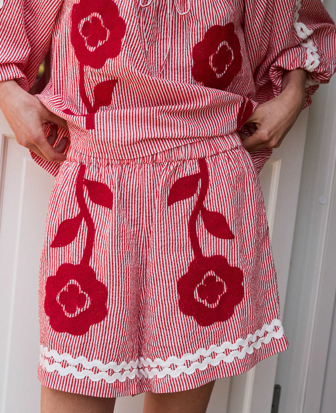 Sissel Edelbo - Abelone Shorts - Red Flower