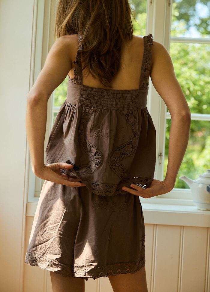 Sissel Edelbo - Agathe Strap Top - Mole