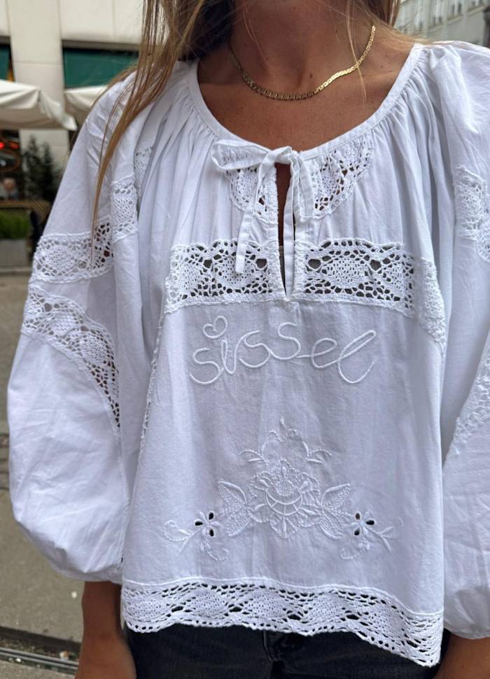 Sissel Edelbo - Agathe Top - Ecru