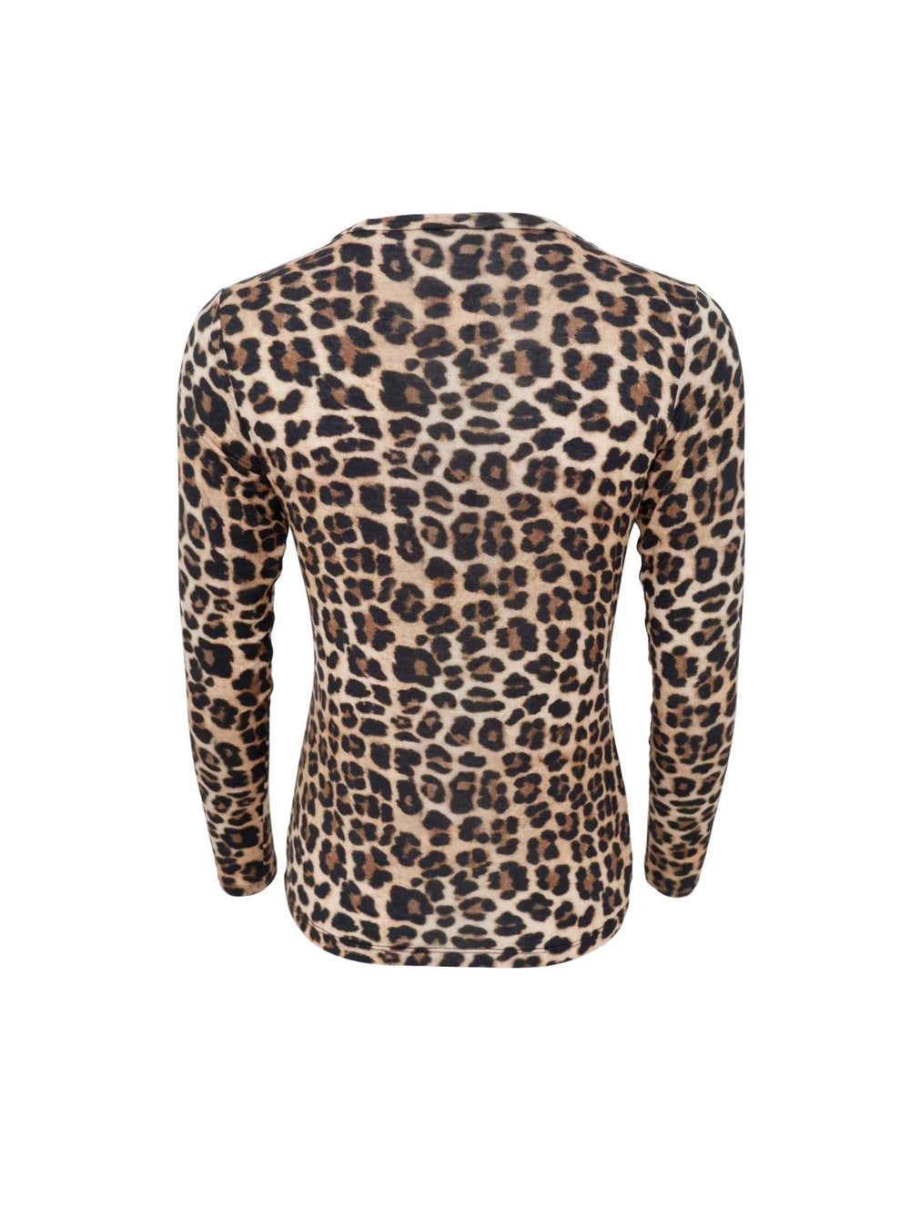 Black Colour - BC Alba Ls Tee - Natural Leo