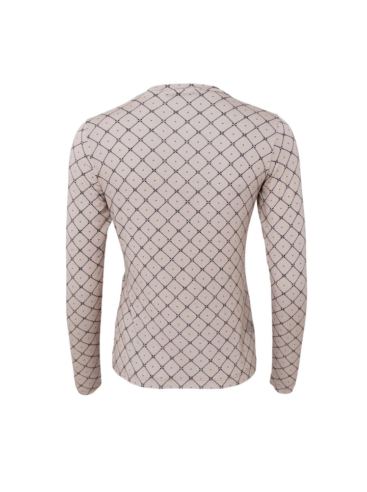 Black Colour - BC Alba Ls Tee - Natural Mono 