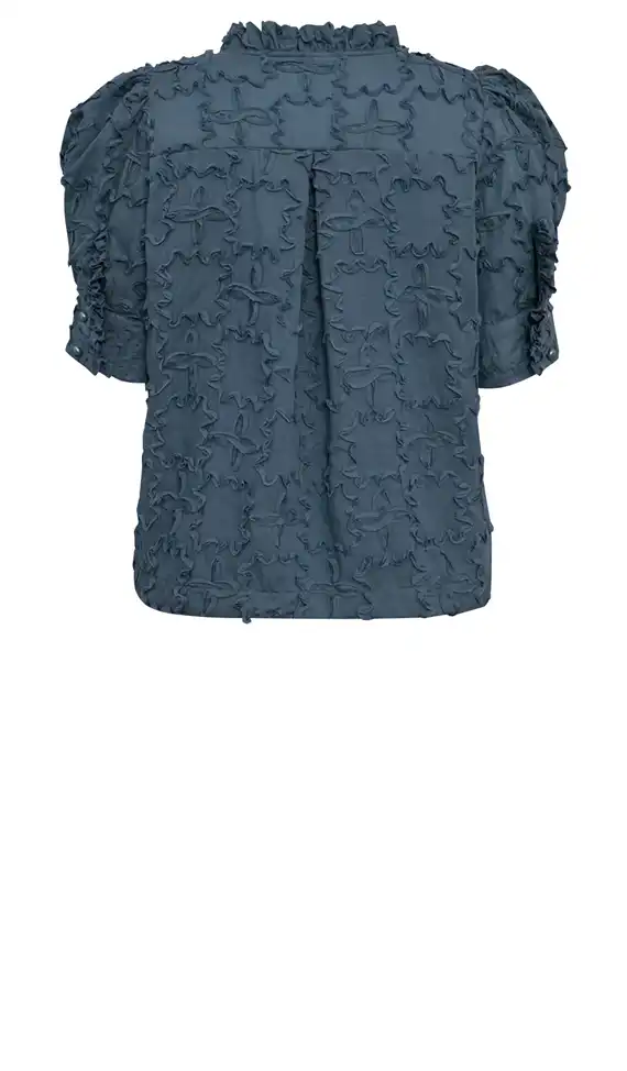 Gossia - Amar Jo Blouse - Dusty Blue