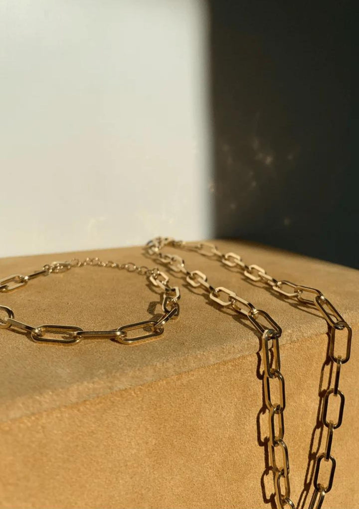 And Copehagen - Chunky Chain - Armbånd - Guld