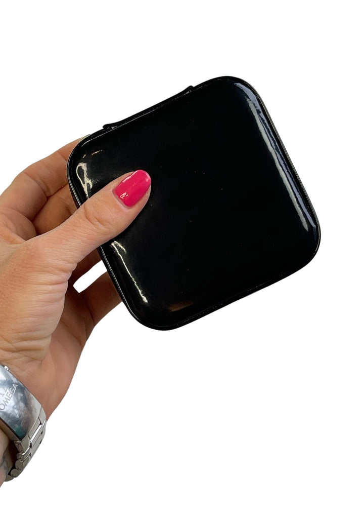 And Copenhagen - Edith Organizer Smykkeskrin - All Black Patent- Onesize