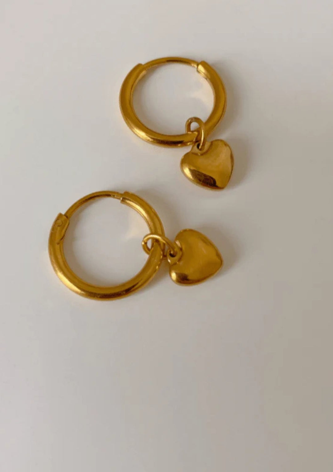 Andcopenhagen - Hjerte Øreringe - Guld
