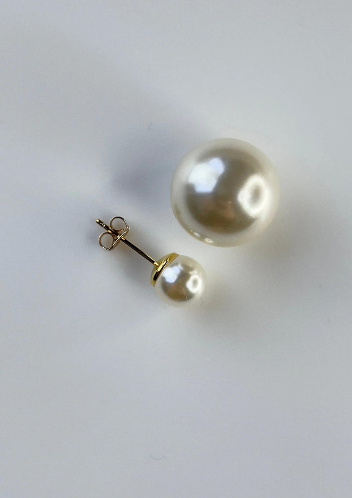 And Copenhagen - Sophie Double Pearl - Øreringe - Guld