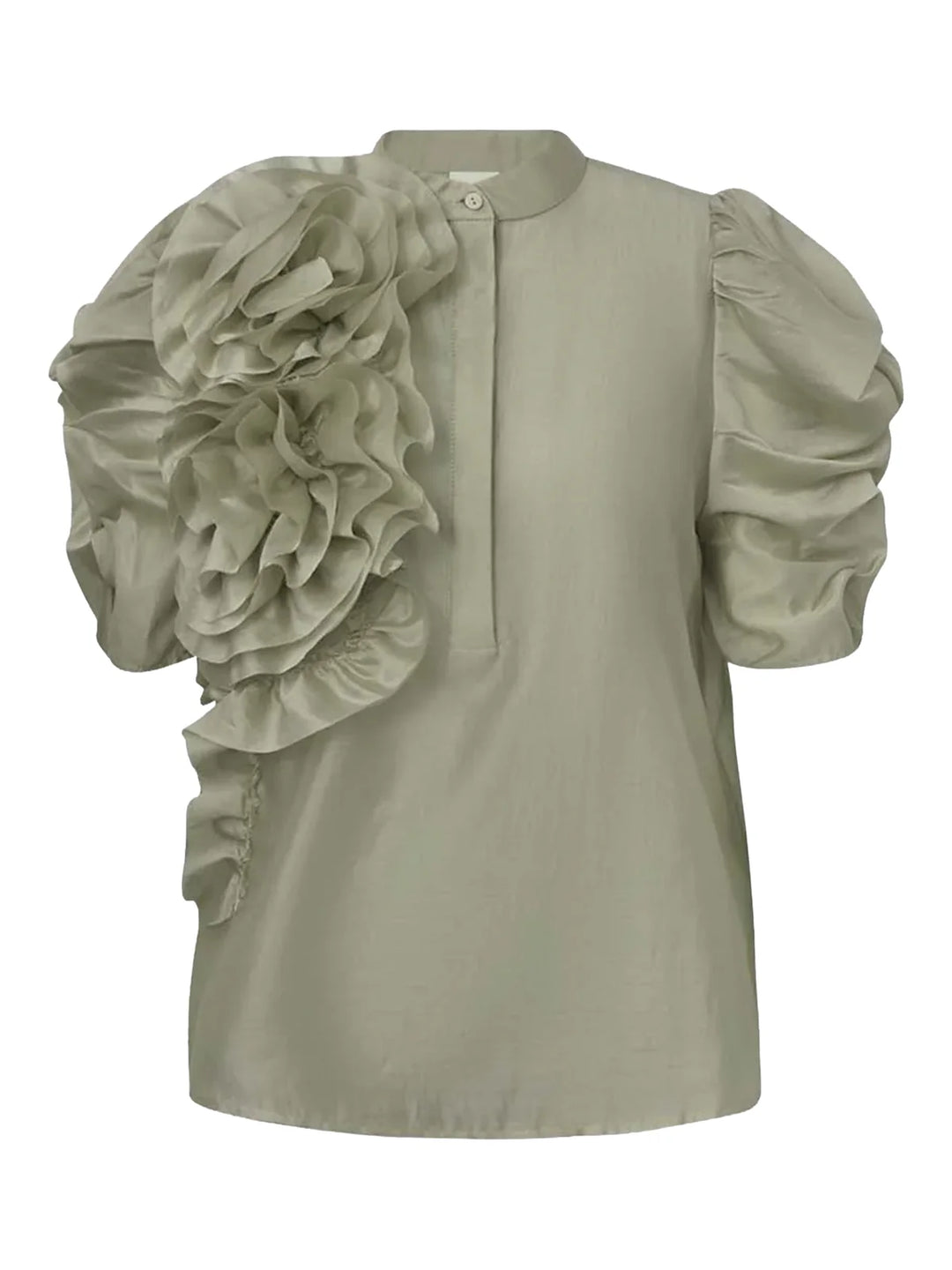 Gossia - Annsofi Blouse - Light Dusty Green
