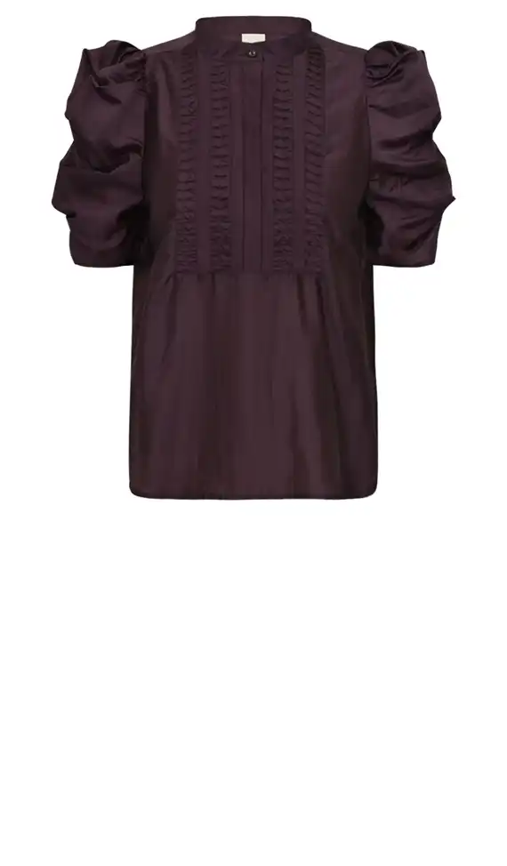 Gossia - Annsofi Lull Blouse - Plum