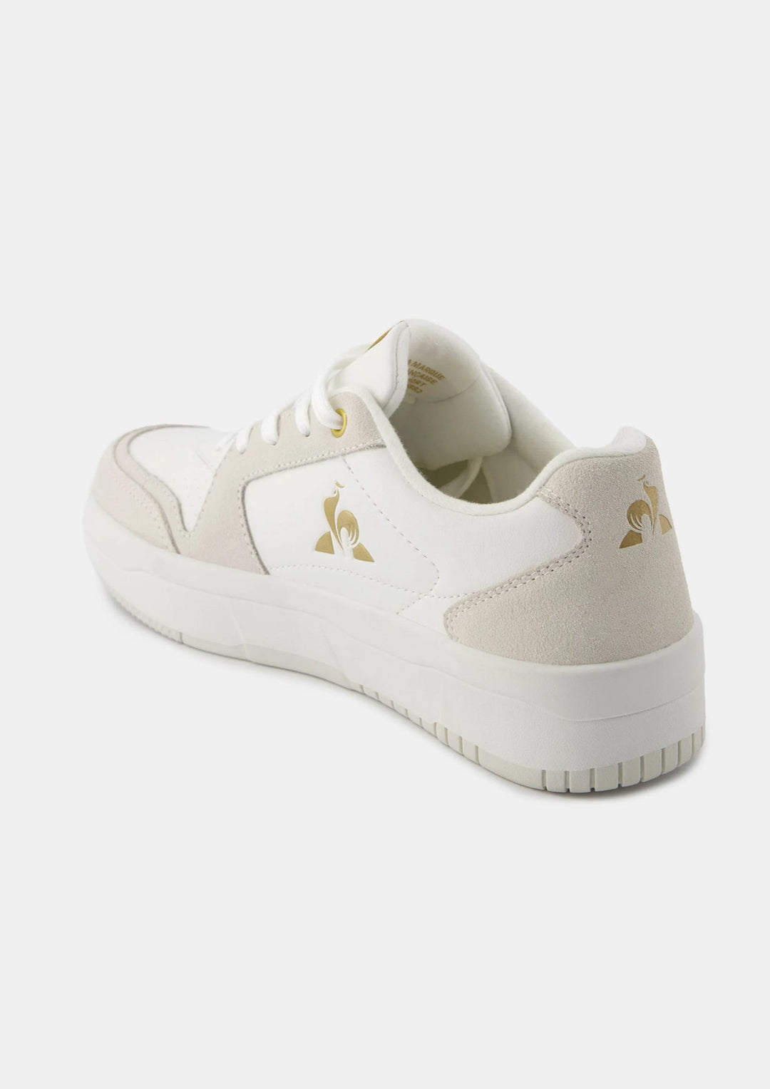 Le Coq - Billie Sko - Optical White/Gold