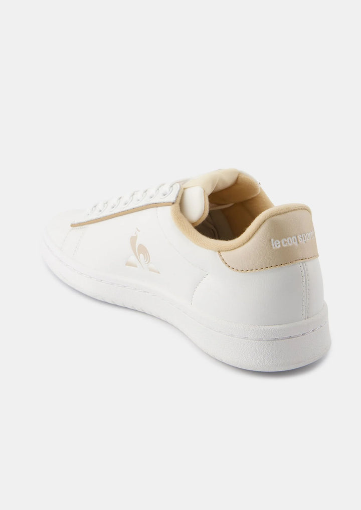 Le Coq - Court Clean Sko - White/Frosted Almond