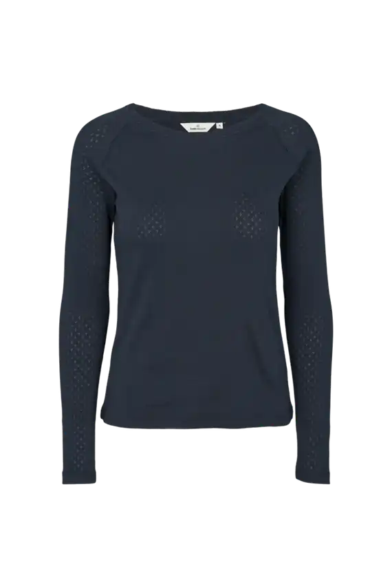 Basic Apparel - Arense LS T-shirt - Sky Captain