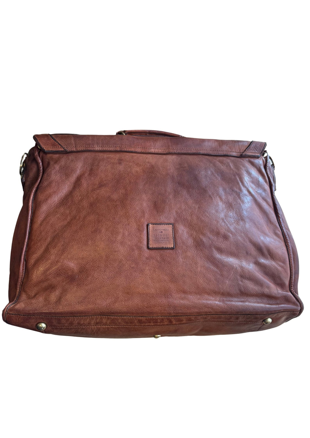 CAMPOMAGGI &amp; CATERINA LUCCHI - Håndtaske - Læder - Cognac - Onesize