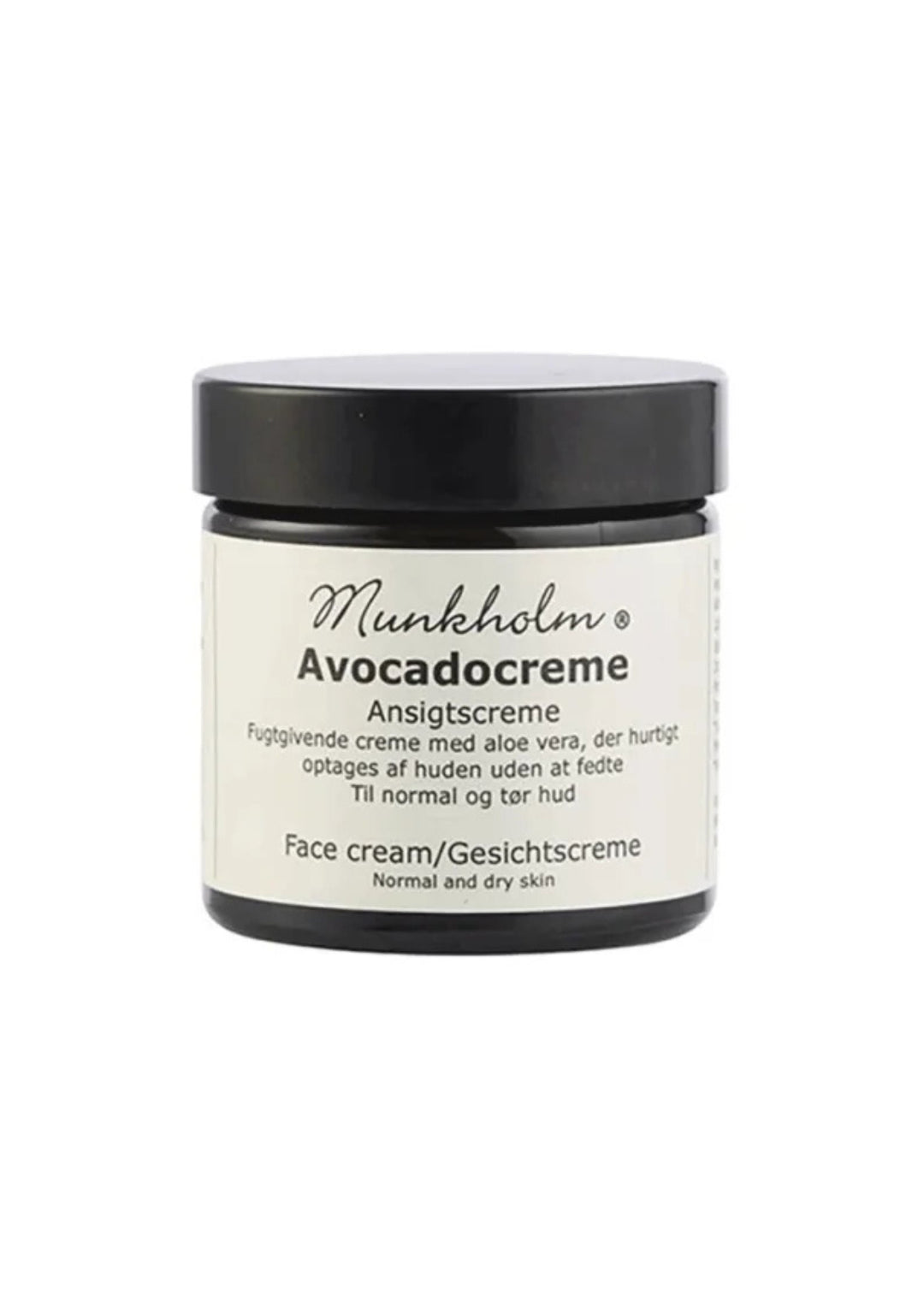 Avocadocreme 60 ml I glas (ansigtscreme)