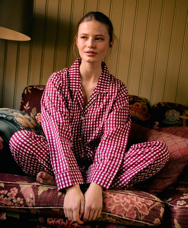 Sissel Edelbo - Nuit Pyjamas Sæt - Berry Hedge