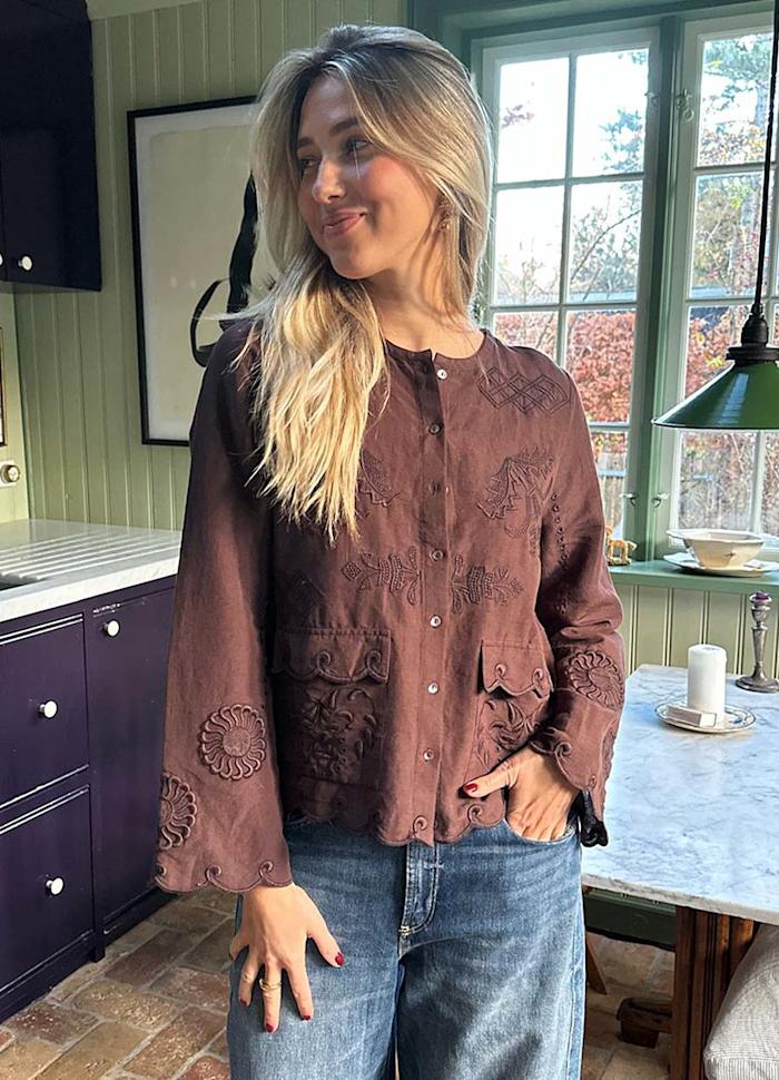 Sissel Edelbo - Ester Skjorte - Seal Brown