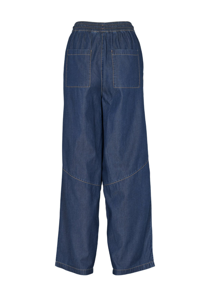 Basic Apparel - Bine Bukser - Mid Blue