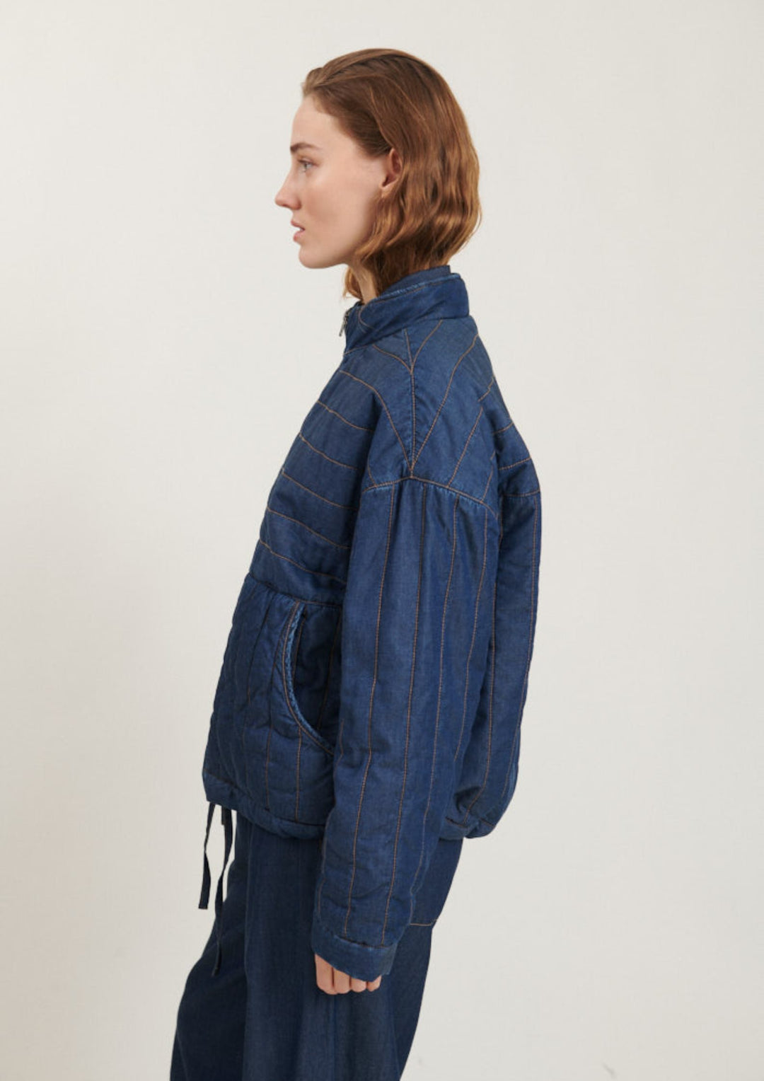 Basic Apparel - Bine Jakke - Mid Blue