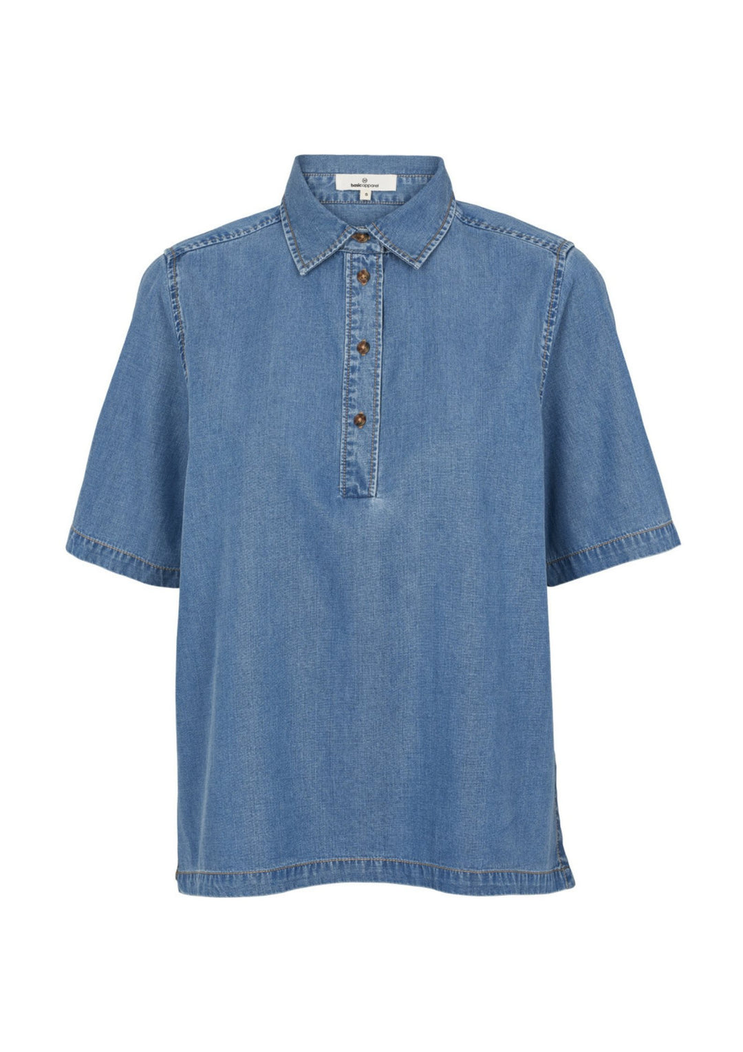 Basic Apparel - Bine Polo Shirt - Light Blue