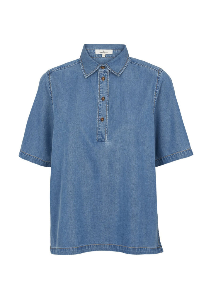 Basic Apparel - Bine Polo Shirt - Light Blue
