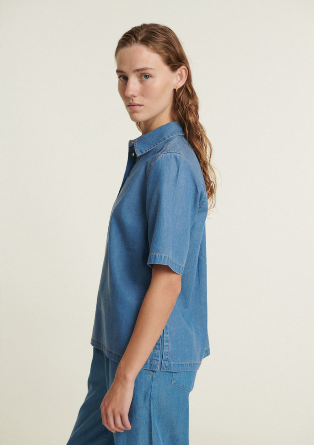 Basic Apparel - Bine Polo Shirt - Light Blue