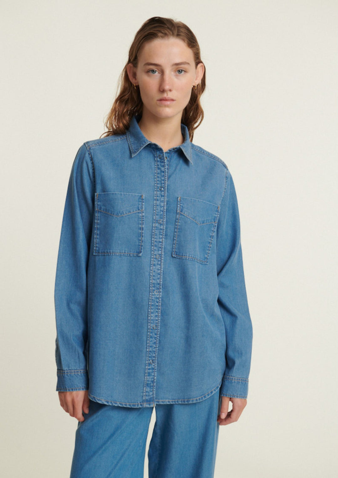 Basic Apparel - Bine Shirt - Light Blue