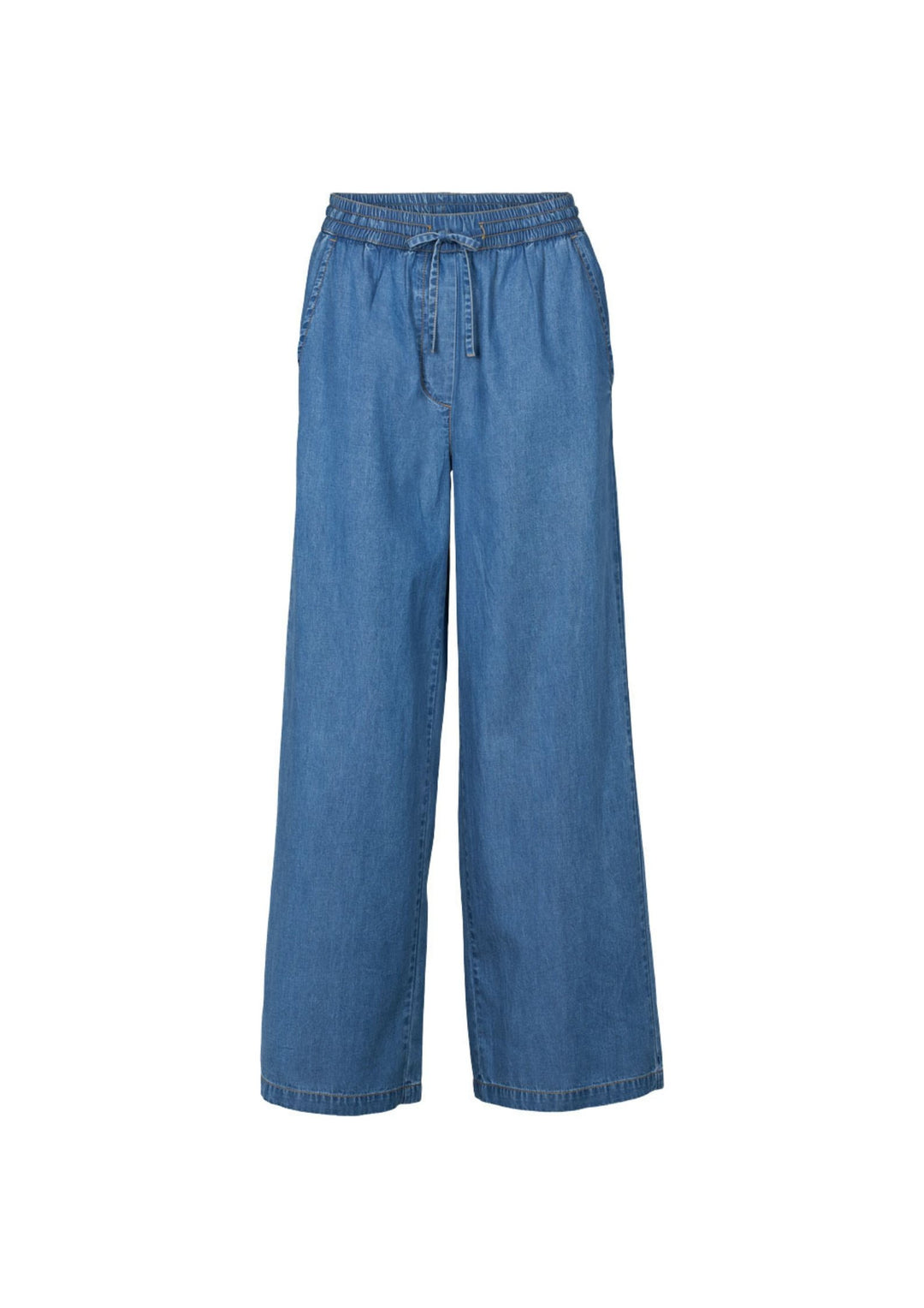 Basic Apparel - Bine Wide Pants - Light Blue