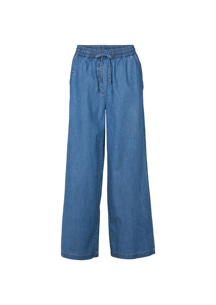 Basic Apparel - Bine Wide Pants - Light Blue