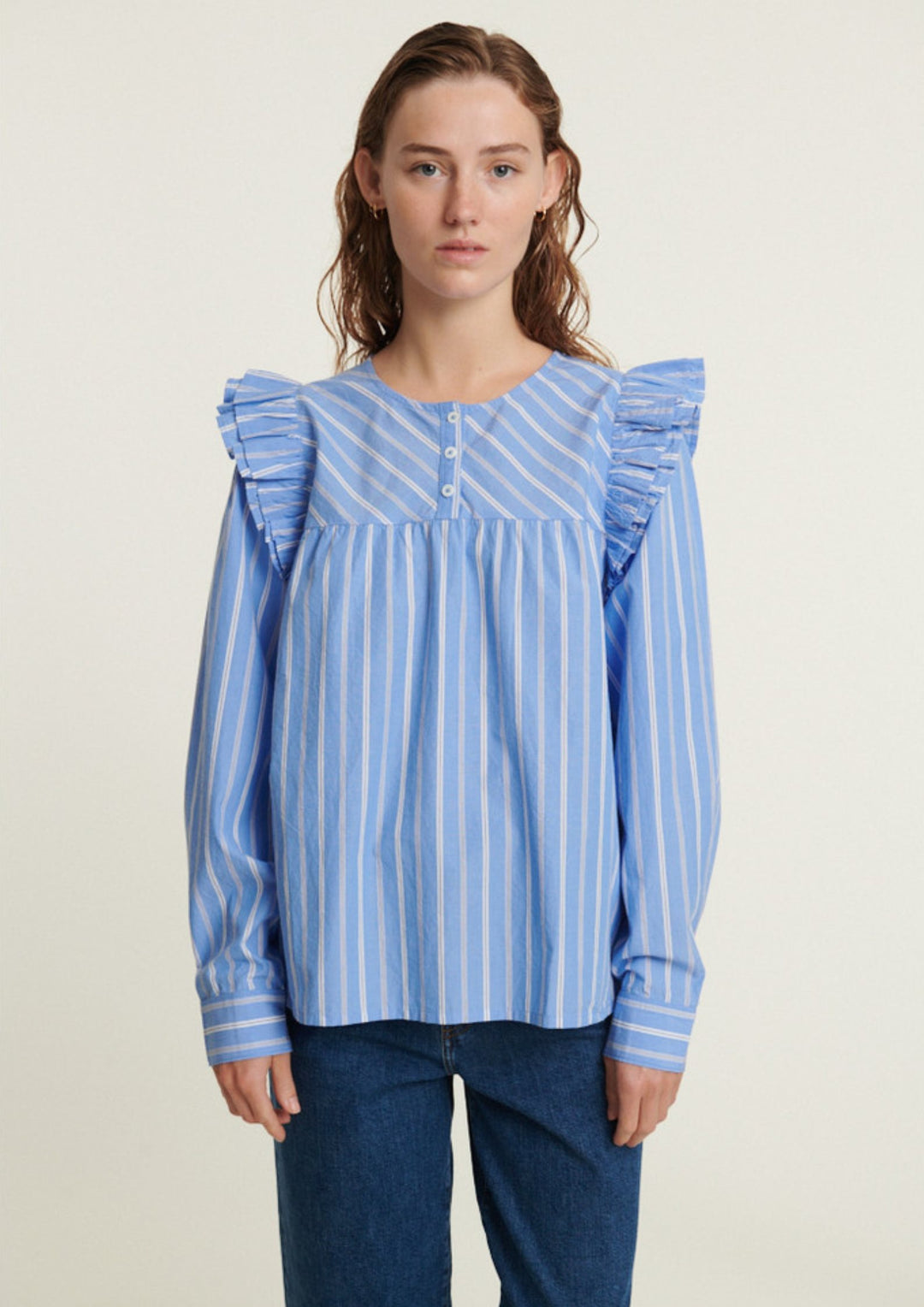 Basic Apparel - Candy Blouse - Quiet Harbor