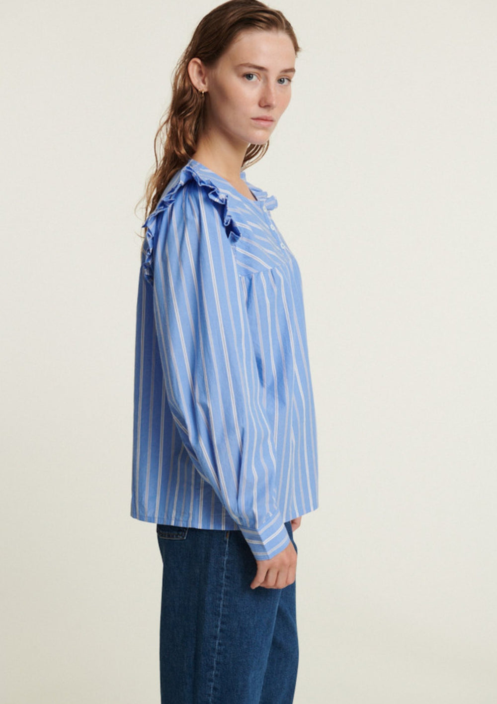 Basic Apparel - Candy Blouse - Quiet Harbor