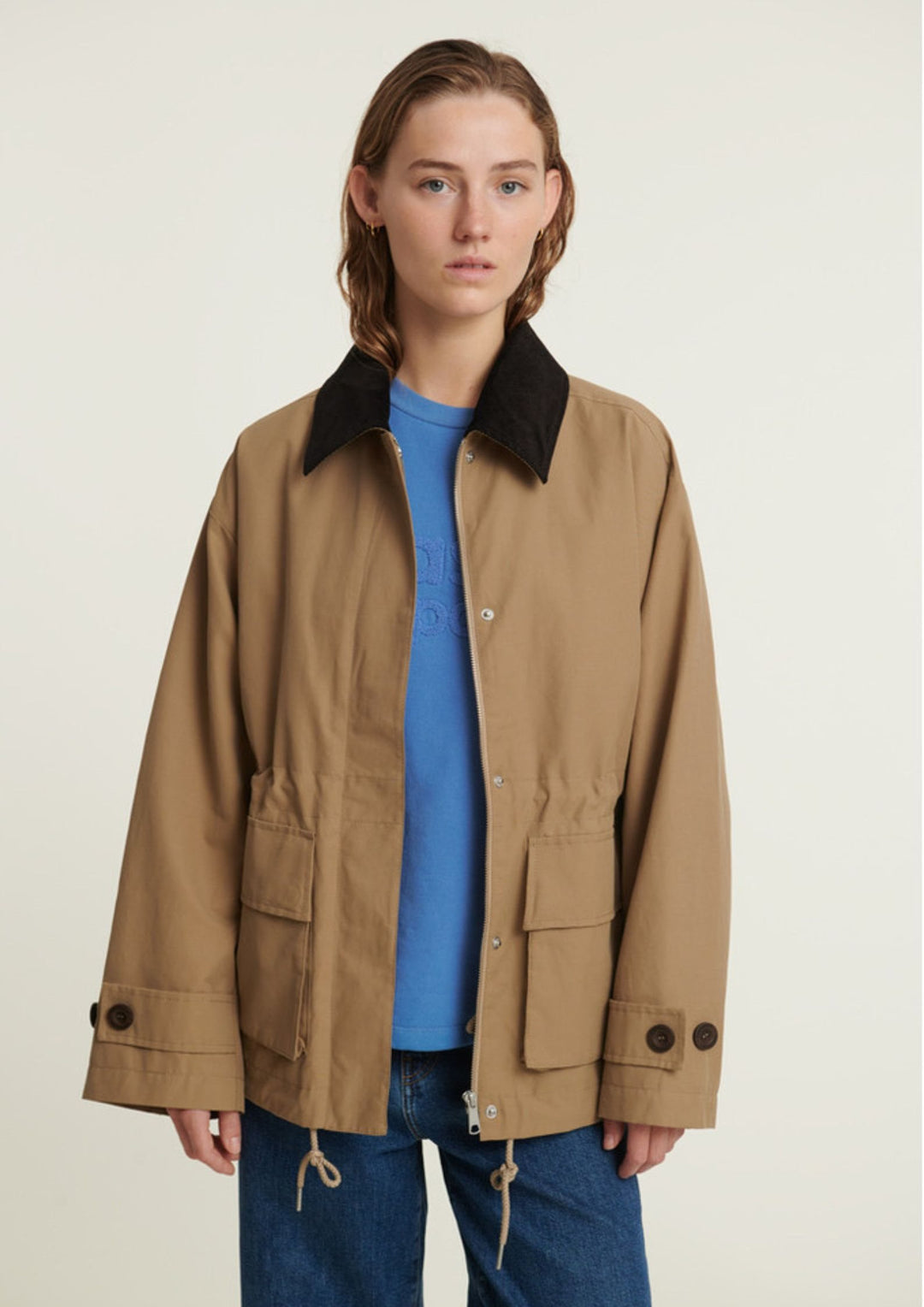 Basic Apparel - Gise Jakke - Sepia Tint