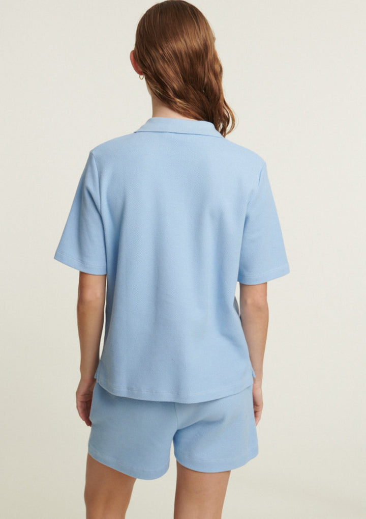Basic Apparel - Ima Polo - Frozen Fjord