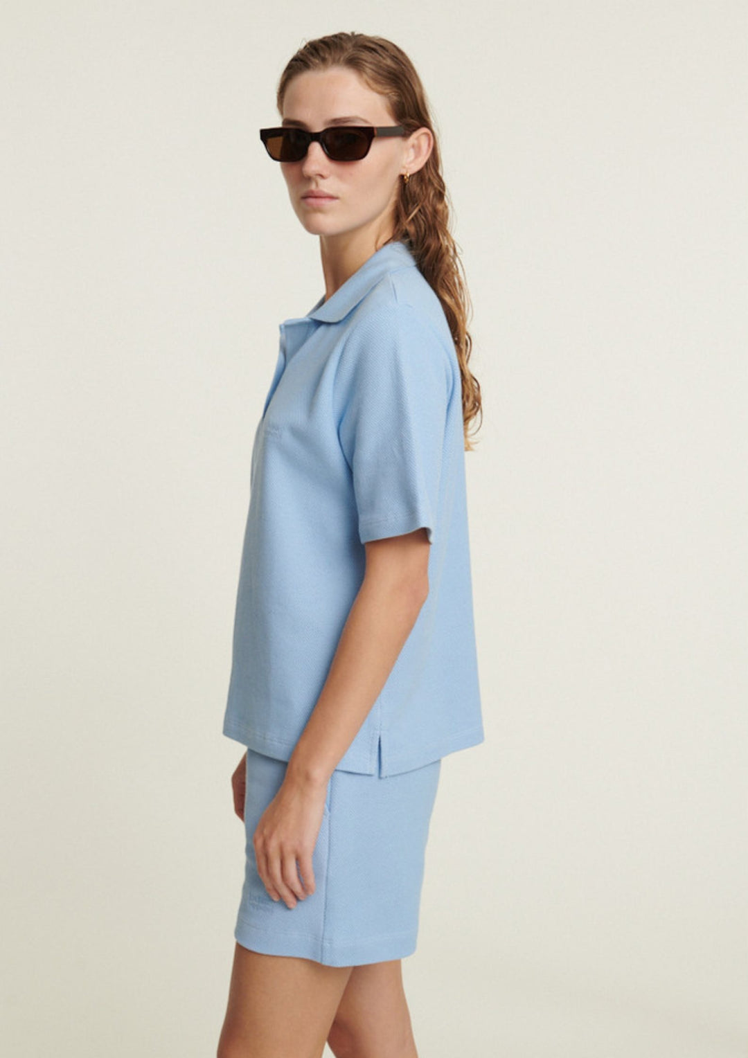 Basic Apparel - Ima Polo - Frozen Fjord