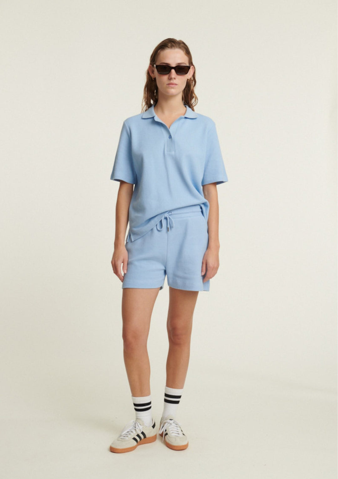 Basic Apparel - Ima Polo - Frozen Fjord